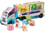 Melissa & Doug: Paw Patrol - Wooden ABC Block Truck