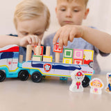 Melissa & Doug: Paw Patrol - Wooden ABC Block Truck