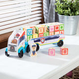 Melissa & Doug: Paw Patrol - Wooden ABC Block Truck