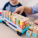 Melissa & Doug: Paw Patrol - Wooden ABC Block Truck