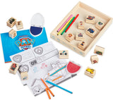 Melissa & Doug: Paw Patrol - Wooden Stamps Activity Set