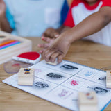 Melissa & Doug: Paw Patrol - Wooden Stamps Activity Set