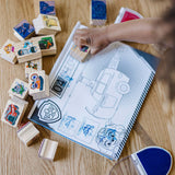 Melissa & Doug: Paw Patrol - Wooden Stamps Activity Set