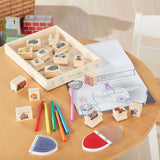 Melissa & Doug: Paw Patrol - Wooden Stamps Activity Set