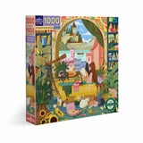 eeBoo: Reading & Relaxing (1000pc Jigsaw)