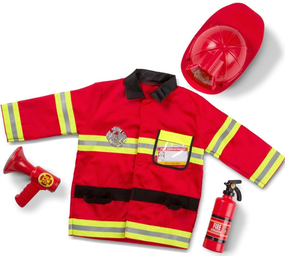 Melissa & Doug: Fire Chief Costume - Roleplay Set