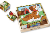 Melissa & Doug: Wooden Cube Puzzle - Pets