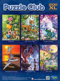 Holdson: Puzzle Club 200 XL Piece Jigsaw Puzzle - Unicorn & Fairy (200pc)