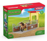 Schleich - Pony Box with Iceland Pony Stallion