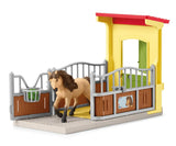 Schleich - Pony Box with Iceland Pony Stallion