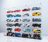 BrickFans Premium Display Case for 24 x Speed Champions Cars (4x6)