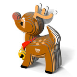 Eugy: Reindeer - 3D Cardboard Model