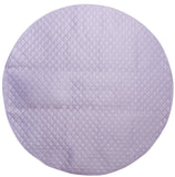 Nestling: Large Waterproof Quilted Play Mat - Lilac