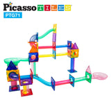 PicassoTiles: Marble Run Set - (71-Pieces) (71pc)