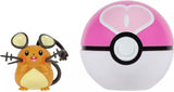 Pokemon: Clip-N-Go Ball - Dedenne