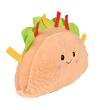 Hamburger Cushion with Rabbit Hair Style