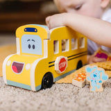 Blues Clues & You! Wooden Pull-Back School Bus