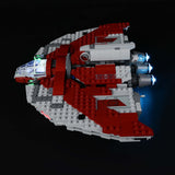 BrickFans: Ahsoka Tano's T-6 Jedi Shuttle - Light Kit (Classic Version)