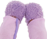 LullaBaby: 14" Outfit - Purple Onesie with Slippers