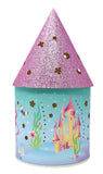 Pink Poppy: Shimmering Mermaid - Colour Changing LED Lantern