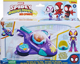 Marvel's Spidey: Ghost Spider with Glide Spinner - Playset