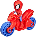 Marvel's Spidey: Spidey with Motorcycle - 2.5" Playset