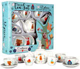 Barbo Toys: Little Woodies - 12-Piece Porcelain Tea Set