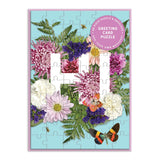 Galison: Puzzle - Greeting Card Say It With Flowers Hi (60pc Jigsaw)