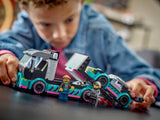 LEGO City: Race Car and Car Carrier Truck - (60406)