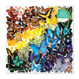 Galison: Rainbow Butterflies Puzzle (500pc Jigsaw)