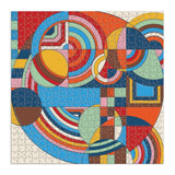 Galison: Frank Lloyd Wright Hoffman House Rug Puzzle - Shaped Pieces (500pc Jigsaw)
