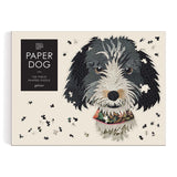 Galison: Paper Dogs - Shaped Puzzle (750pc Jigsaw)