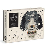 Galison: Paper Dogs - Shaped Puzzle (750pc Jigsaw)