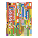 Galison: Frank Lloyd Wright Saguaro Cactus & Forms - Foil Puzzle (1000pc Jigsaw)