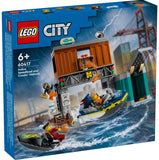 LEGO City: Police Speedboat & Crooks' Hideout - (60417)