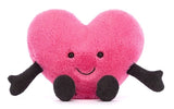 Jellycat: Amuseable Pink Heart - Little Plush (13cm)