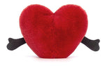 Jellycat: Amuseable Red Heart - Little Plush (13cm)
