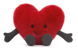 Jellycat: Amuseable Red Heart - Little Plush (13cm)