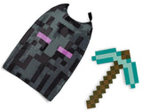 Minecraft: Diamond Pickaxe & Enderman Cape - Roleplay Set