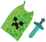 Minecraft: Diamond Sword & Creeper Cape - Roleplay Set