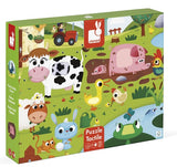 Janod: Farm Animals Tactile Puzzle