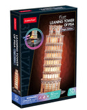 Cubic Fun: 3D Puzzle Leaning Tower of Pisa - Night Edition