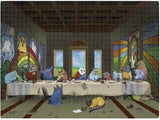 Exploding Kittens: Cats Last Supper Puzzle (1000pc Jigsaw)