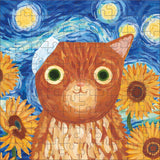 Mudpuppy: Vincat Van Gogh Artsy Cat - Puzzle Tin (100pc Jigsaw)