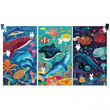 Mudpuppy: Depths of the Oceans - Science Puzzle Set (3x100pc Jigsaws)