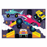 Mudpuppy: Monster Trucks - Glow in the Dark Puzzle (100pc Jigsaw)