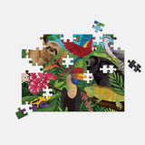 Mudpuppy: Rainforest Above & Below - Double-Sided Puzzle (100pc Jigsaw)