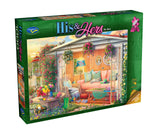 Holdson: She Shed - His & Hers Puzzle (1000pc Jigsaw)