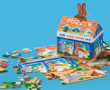 Crocodile Creek: Bunny House Puzzle (50pc Jigsaw)