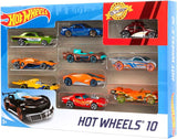 Hot Wheels: 10 Car Gift Pack - (Assorted Designs)